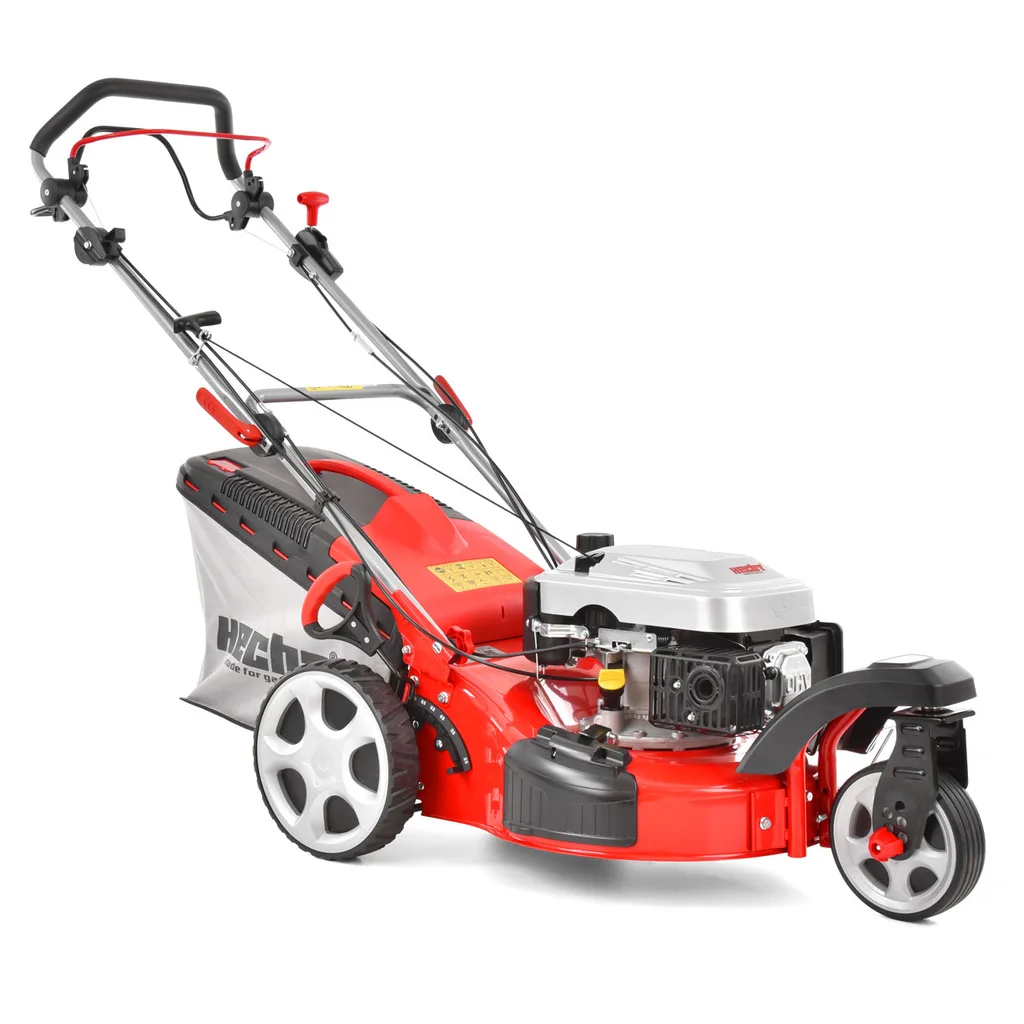 Mașină de tuns iarba, pe benzină, autopropulsie, 135 cmc, lățimea de lucru 46 cm, HECHT 5483 SW 5 IN 1 [1]