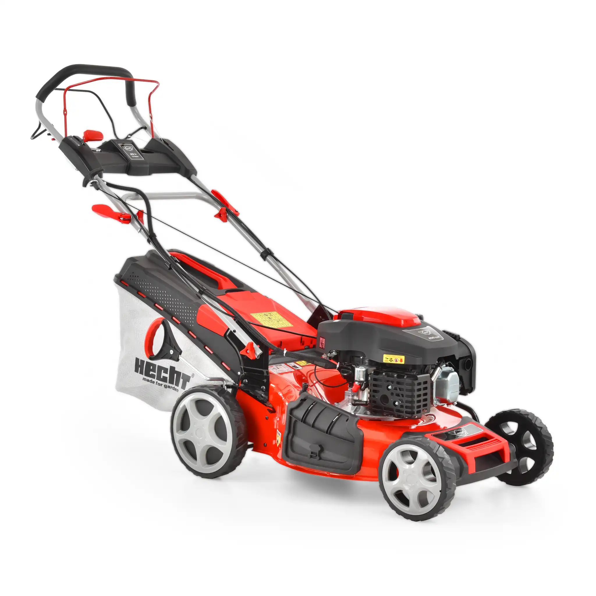 Mașină de tuns iarba, pe benzină, autopropulsie, 200 cmc, lățimea tăierii 51 cm, HECHT 551 SXE 5 IN 1 [1]