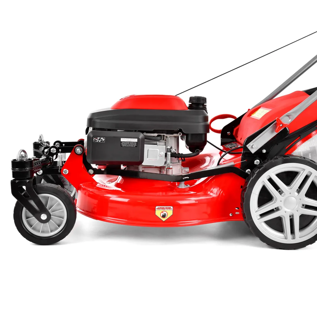 Mașină de tuns iarba, pe benzină, autopropulsie, 209 cmc, lățimea de lucru 51 cm, HECHT 551 XR 5 IN1 [3]