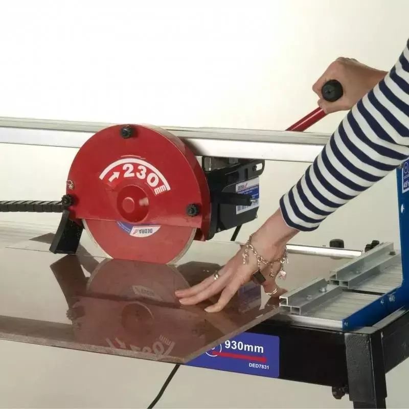 Maşină electrica de taiat faiantă si gresie, 800 W, diametru lama 230 mm, tăiere max 930mm DEDRA DED7831 [3]