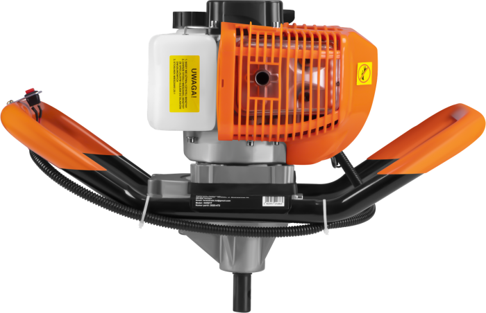 Motoburghiu pe benzină, 4,9 kW / 6,7 CP, 2 timpi, Kraft&Dele KD5217 [3]