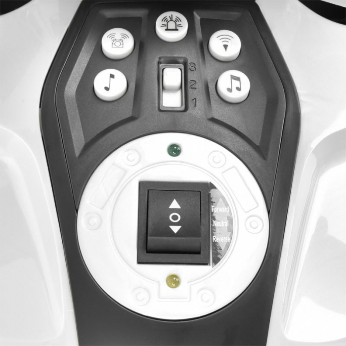 Motocicleta pentru copii Hecht bmw r1200rt police 7ah 12v 3-8 ani 3-6 km h [10]