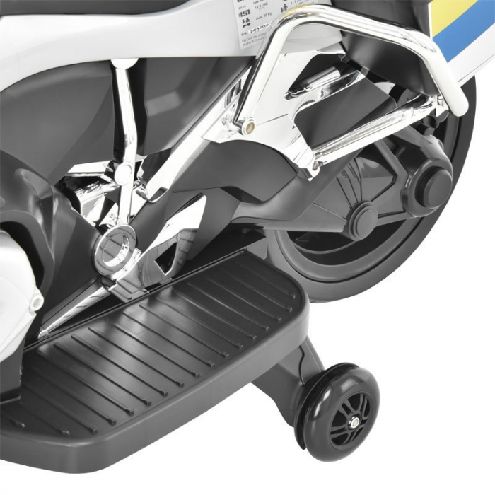 Motocicleta pentru copii Hecht bmw r1200rt police 7ah 12v 3-8 ani 3-6 km h [3]