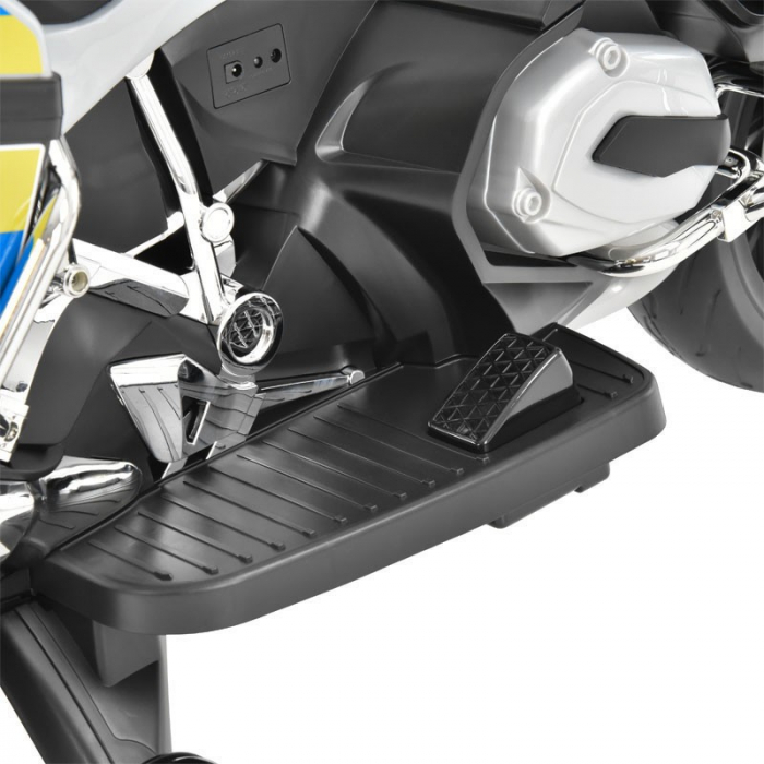 Motocicleta pentru copii Hecht bmw r1200rt police 7ah 12v 3-8 ani 3-6 km h [5]