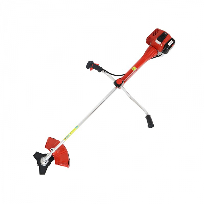 Motocoasa de umar Breckner Germany motor 2t 51 cm┬│ 2.1 Kw 2.8 cp sistem antivibratii ham profesional cap cu fir disc 3t incluse [3]