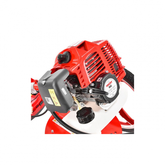 Motocoasa multifunctionala, cu roti, 2 CP, Hecht 155 [4]