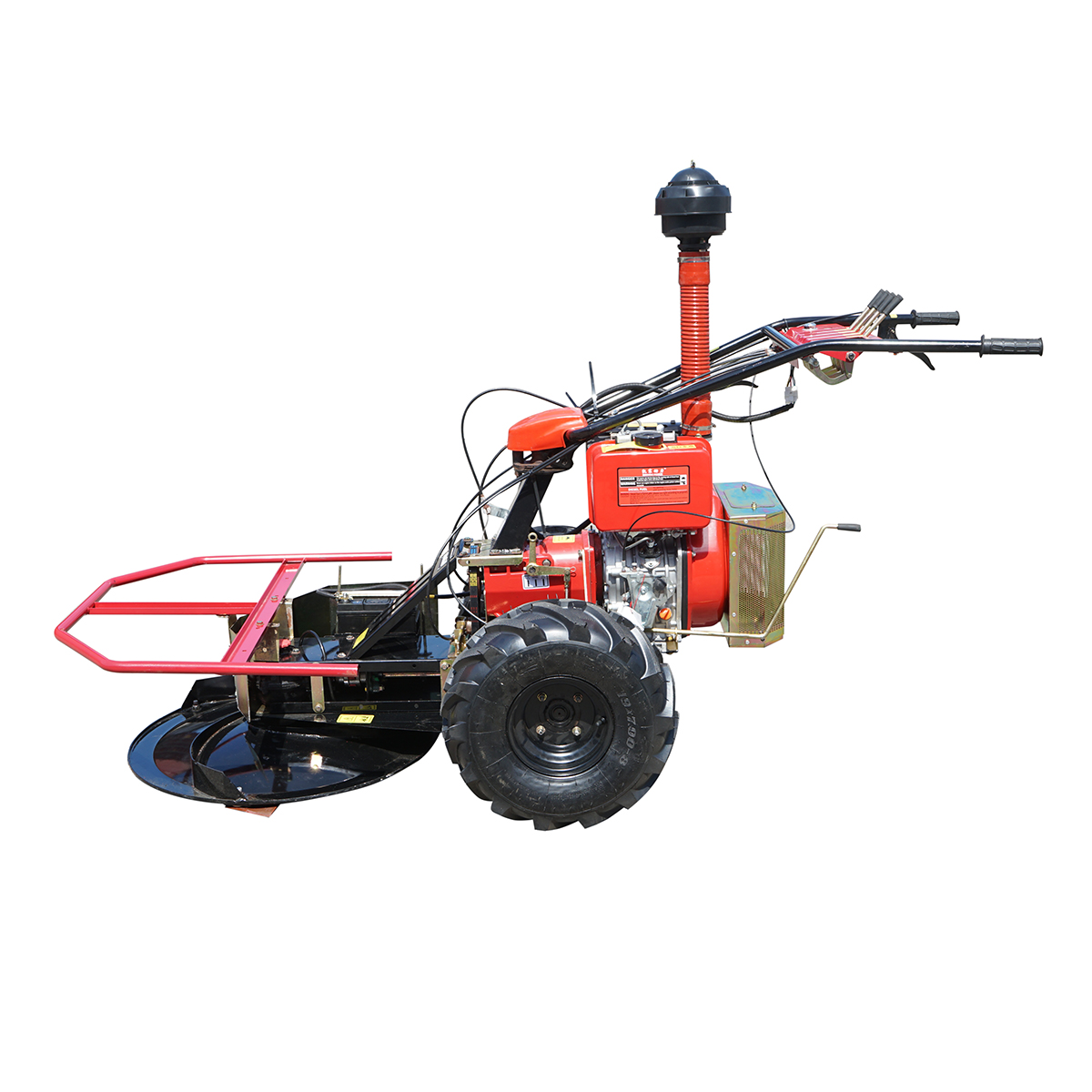 Motocositoare rotativa 950mm, motor diesel, pornire electrica,  putere 8.6 kw / 11,6 CP, THOR 40TH170 [2]