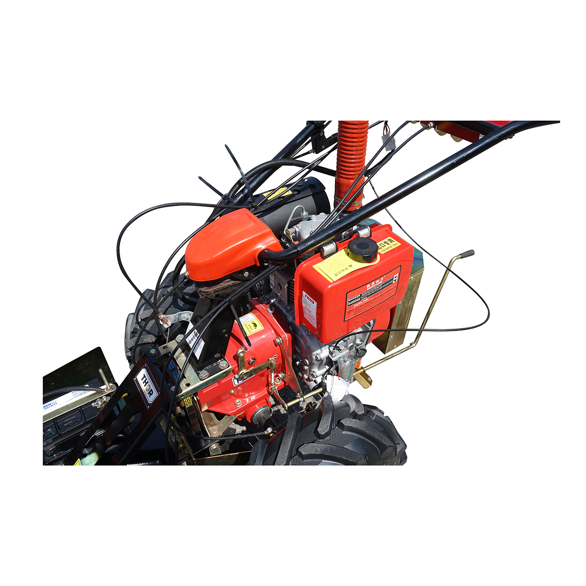 Motocositoare rotativa 950mm, motor diesel, pornire electrica,  putere 8.6 kw / 11,6 CP, THOR 40TH170 [8]