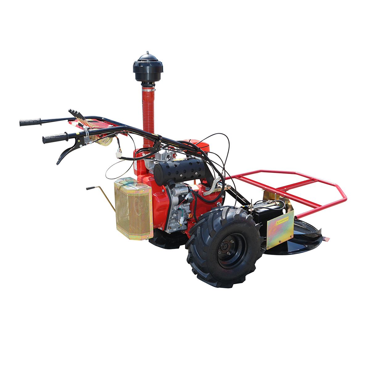 Motocositoare rotativa 950mm, motor diesel, pornire electrica,  putere 8.6 kw / 11,6 CP, THOR 40TH170 [4]