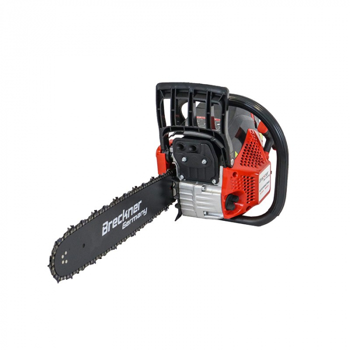 Motofierastrau pe benzina Breckner Germany motor 2t 49.5 cm³ 2.4 Kw 3.0 cp lama 40 cm lant 0.325"X0.058" 7.5 Kg [6]