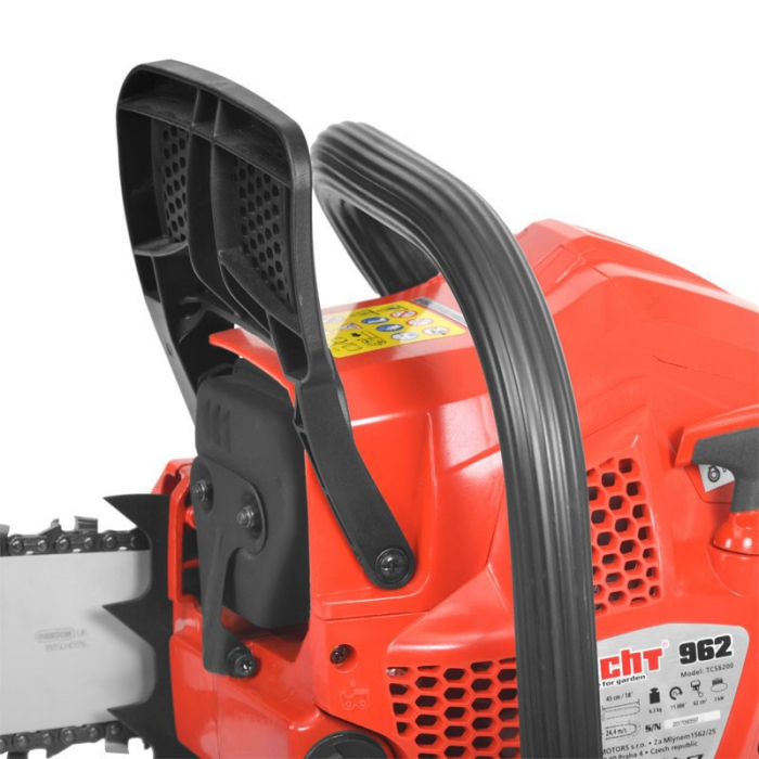 Motofiereastrau pe benzina Hecht 962, putere 4 cp, lama 45 cm┬│ 6.3 Kg [2]