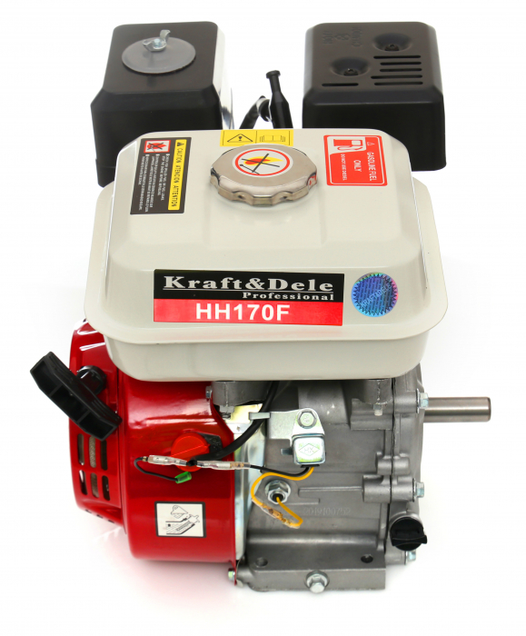 Motor in 4 timpi, 7 CP, 3000 RPM, diametru ax 20 mm Kraft&Dele KD1825 [3]
