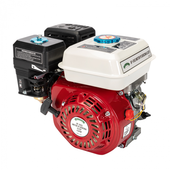 Motor pe benzina 6,5CP, 196 CC, Ø20mm, Micul Fermier GF-0163 [3]
