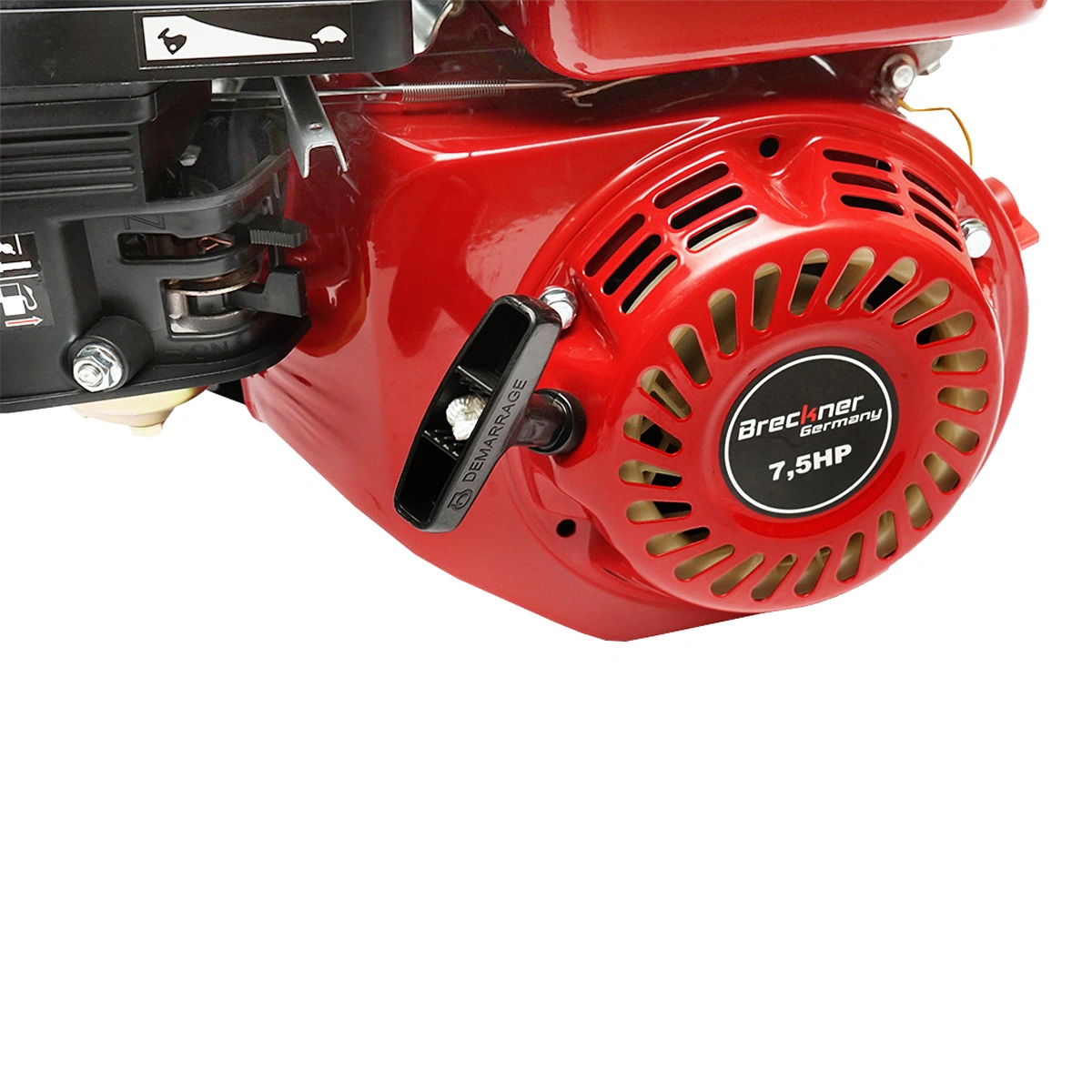 Motor pe benzina 7.5 CP ax cu pana diametru 20mm Breckner Germany [4]