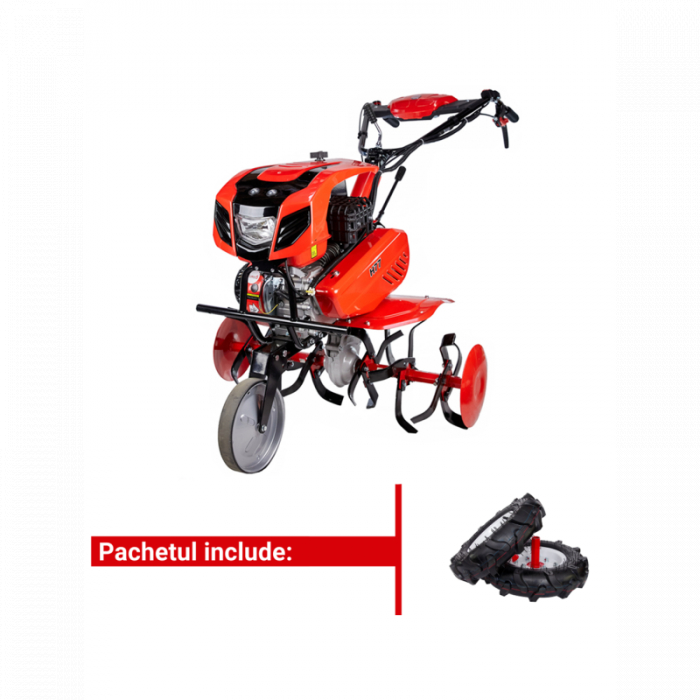Motosapa 7cp, ENERGO H77 + roti cauciuc [2]