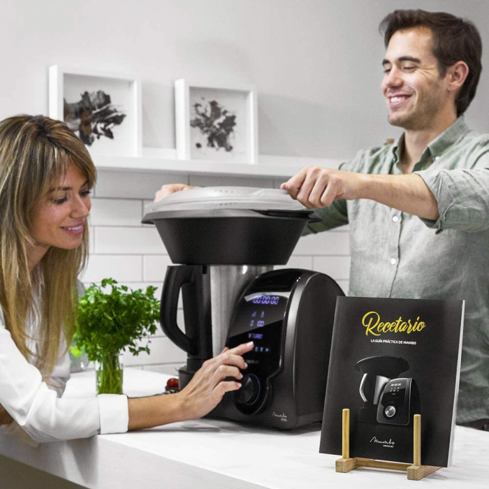 Multicooker multifunctional Cecotec Mambo 9090, 1700W, Capacitate 3.3 Litri, 30 functii pentru gatit, pana la 4 preparate in acelasi timp, accesorii incluse [2]