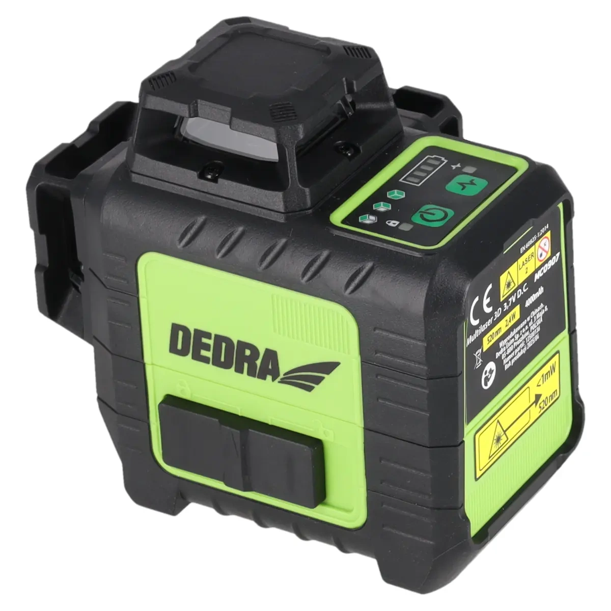 Multilaserul 3D DEDRA MC0907, fascicul verde, diode Sharp [5]