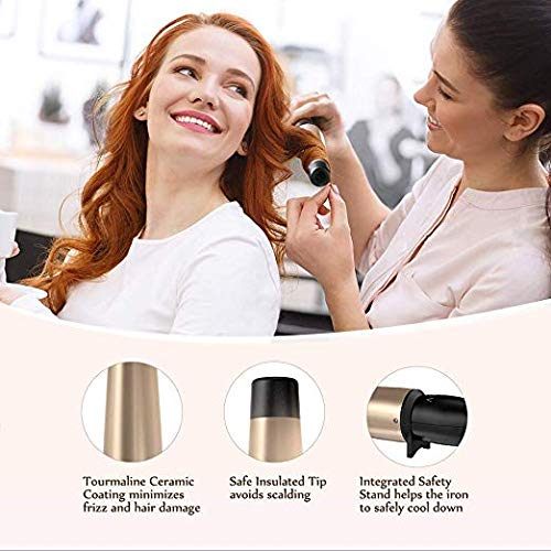 Ondulator Anjou Curling Iron PCA011, 200 grade, Invelis ceramic, Negru [3]