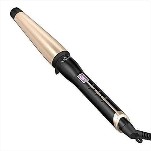 Ondulator Anjou Curling Iron PCA011, 200 grade, Invelis ceramic, Negru [1]