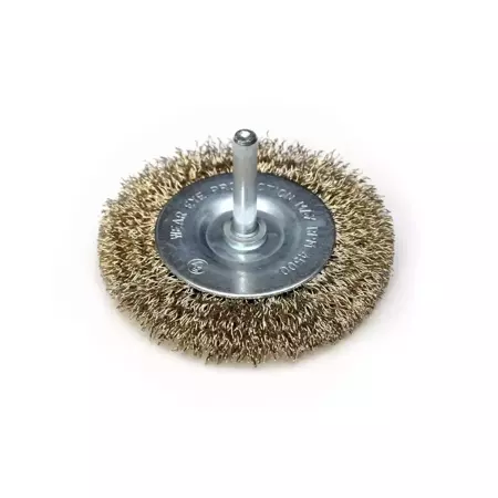 Perie de disc din sarma alama 63 mm cu bolt [1]