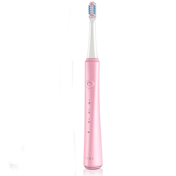 Periuta de dinti electrica ATMOKO AMHP141 cu 10 capete DuPont, 3D, 3 moduri, temporizator 2 min, 40000 pulsatii min - Culoare Roz [4]
