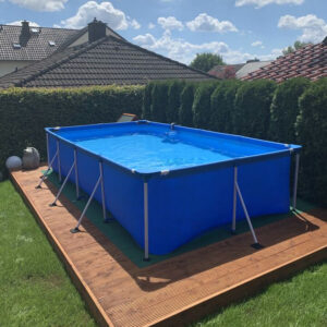 Piscina cadru metalic Bestway, 400x211x81 cm, 5.700 litri, cu pompa de filtrare [3]