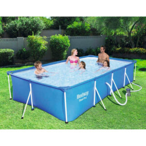 Piscina cadru metalic Bestway, 400x211x81 cm, 5.700 litri, cu pompa de filtrare [2]