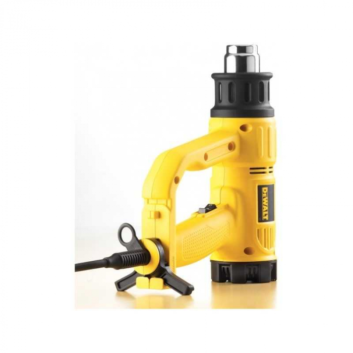 Pistol cu aer cald 1800 W DeWalt, debit aer 450 l/min,  temperatura maxima 600°C, include doua duze,  D26411 [3]