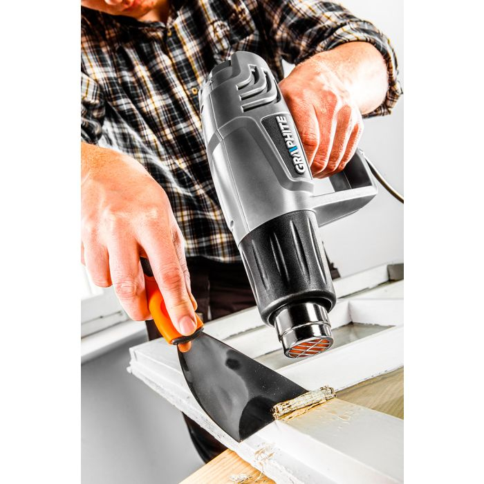 Pistol cu aer cald 2000W, max 550 Cº Graphite 59G522 [8]