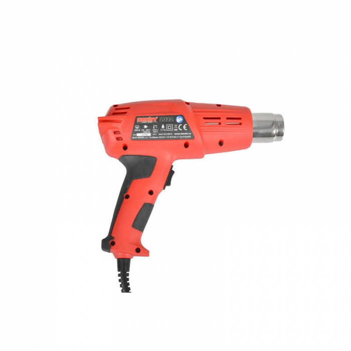 Pistol suflanta cu aer cald Hecht 2022 putere 2000 w temperatura 350 600 gr. C 0.6 Kg [3]