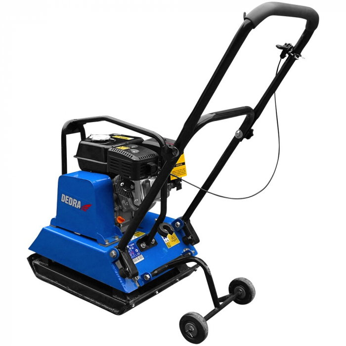 Placa compactoare  DEDRA 88 kg, 5,5 CP, placa 420 x 550 mm, forta 15,5 kN, propulsie 14,4 m/min, motor LONCIN, DED8830 [5]