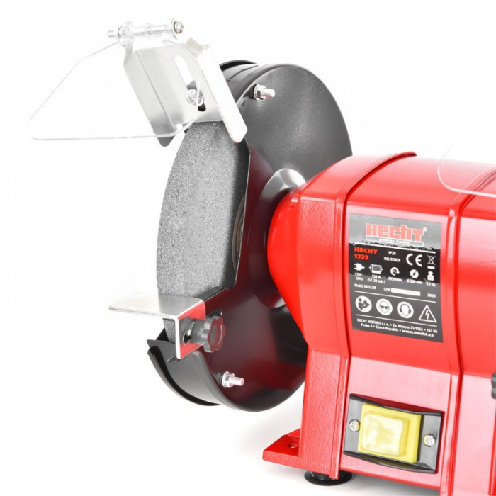 Polizor de banc putere 350 W, diametru piatra 200 mm, 2950 rpm, Hecht 1723 [2]