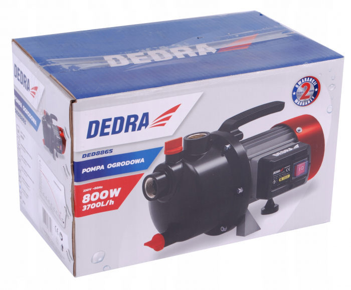 Pompa de gradina electrica 800 W, inaltime maxima 40 m [4]