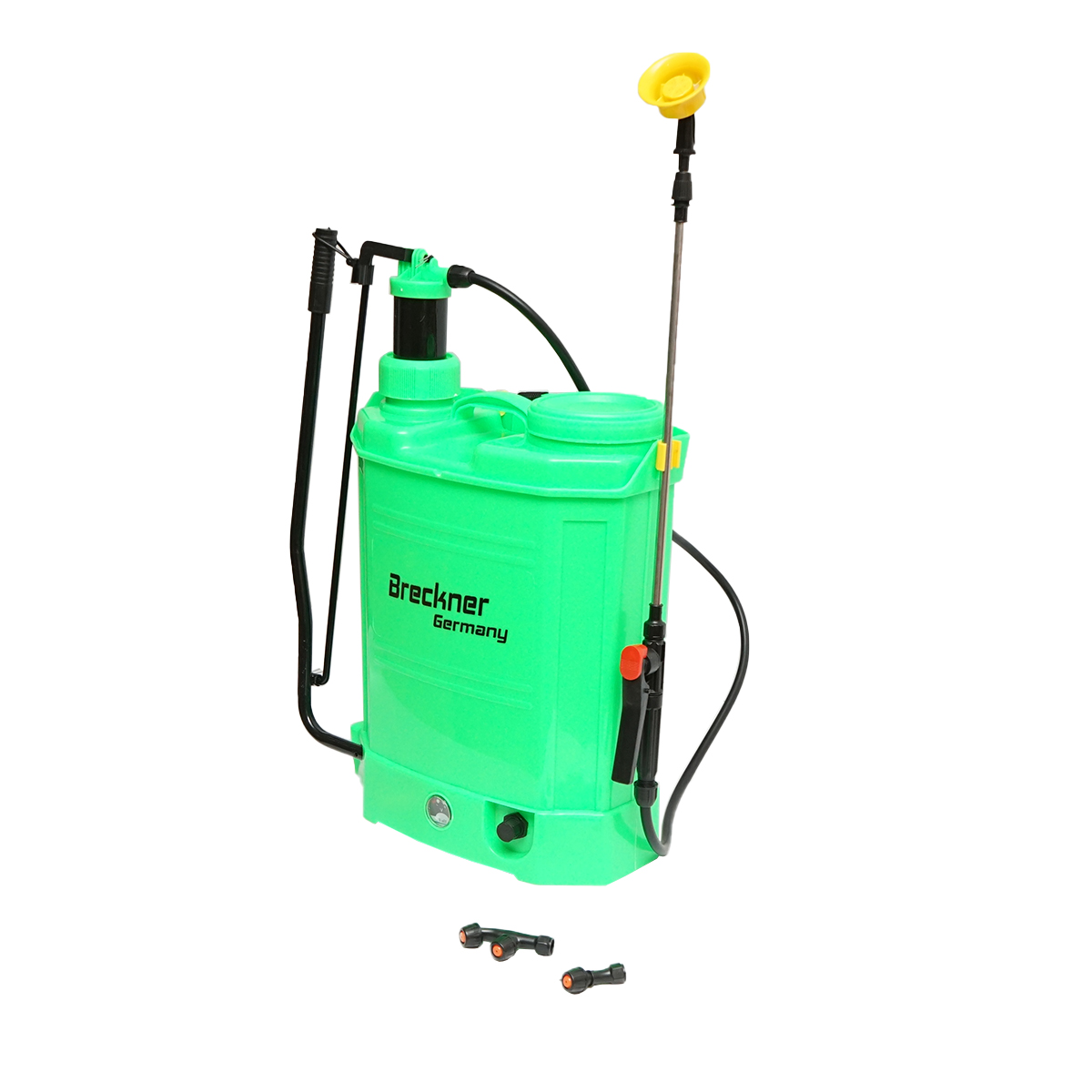 Pompa de stropit 2 in 1 manuala si electrica, 16L, baterie 12V 8Ah, debit 3.1 l/min, Breckner Germany BK88689 [2]