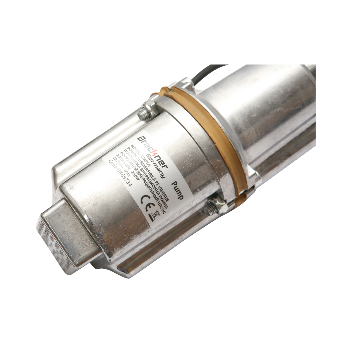 Pompa submersibila cu vibratii 4 toli, 18L/min, adancime 60m, 280W, VMP60 Breckner Germany [4]