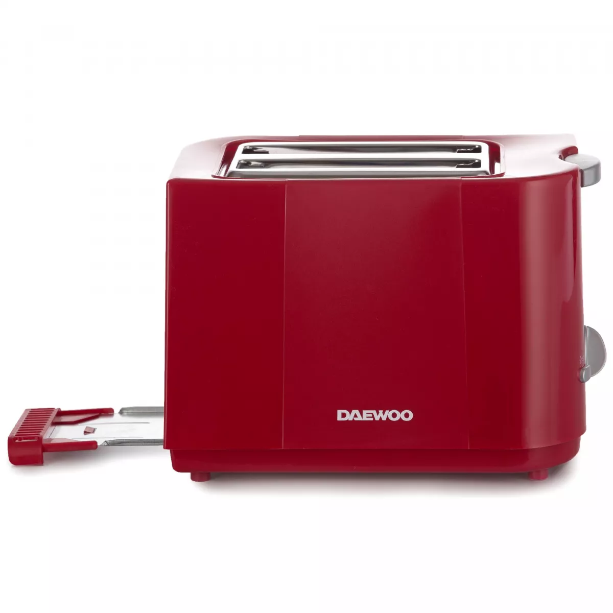 Prajitor de paine Daewoo DBT40R, 750 W, 2 felii, 6 nivele rumenire, carcasa Cool Touch, rosu [3]