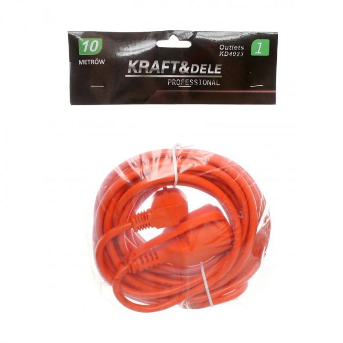 Prelungitor de grădină cu clapeta, 10m, Kraft&Dele KD4023 [7]