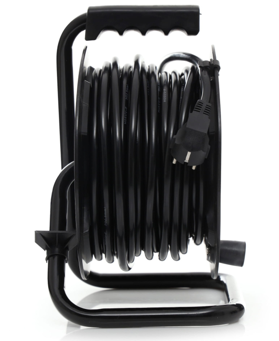 Prelungitor pe rola cu tambur, 25m, 3x2.5 mm, Kraft&Dele KD4017 [2]