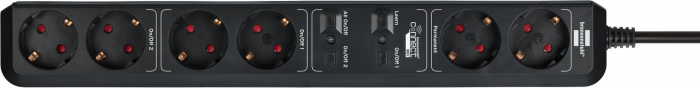 Prelungitor Smart Brennenstuhl Connect Eco-Line WiFi H05VV-F3G1 ,1,5m , 5prize, Alexa, Google [5]