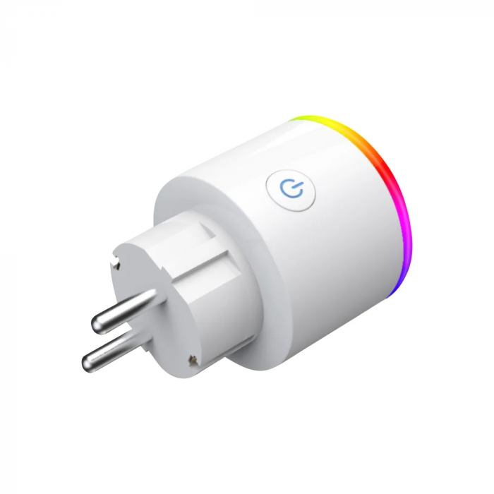 Priza inteligenta Rovo A12 WiFi, 16A, Monitorizare energie, Alexa, Google Assistant [1]
