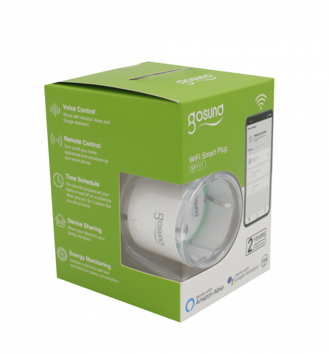 Priza inteligenta WiFi Gosund SP111, 15A [3]