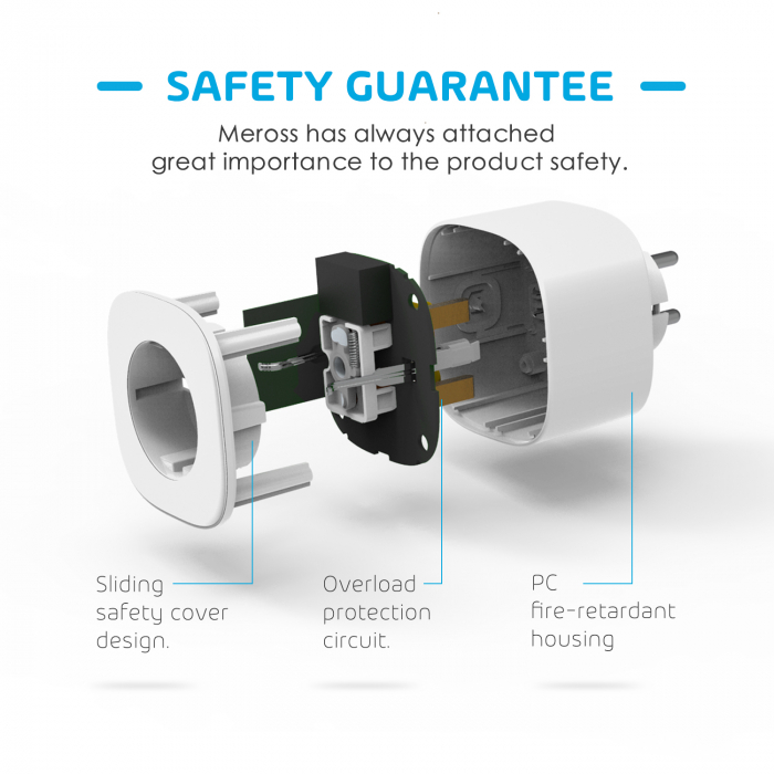 Priza Smart Meross MSS310 WiFi cu Energy Monitor [4]