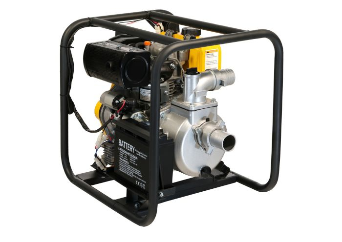 ProGARDEN PD20E motopompa 2"/50mm, diesel, apa curata, pornire electrica [3]