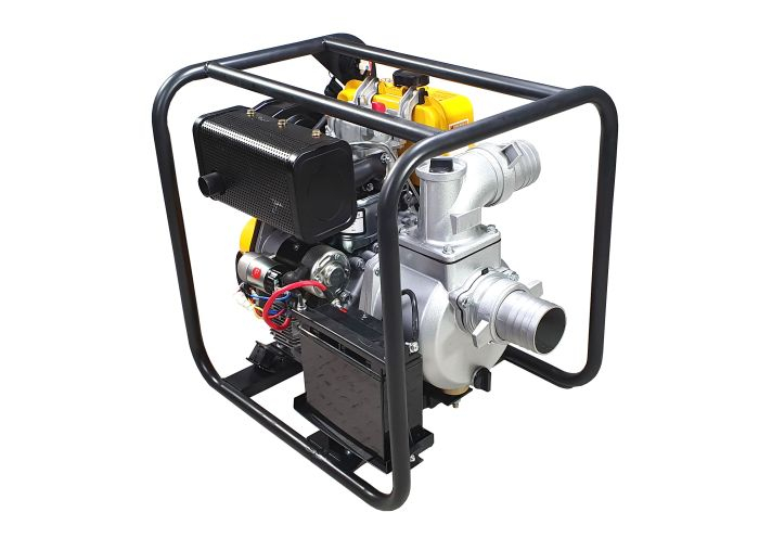 ProGARDEN PD30E motopompa 3"/75mm, diesel, apa curata, pornire electrica [3]