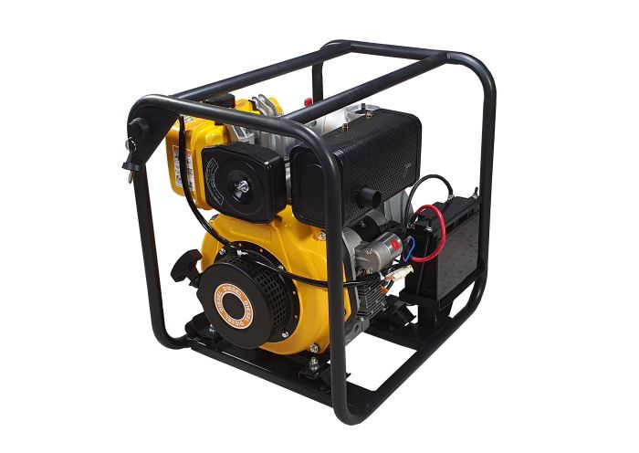ProGARDEN PD30E motopompa 3"/75mm, diesel, apa curata, pornire electrica [2]