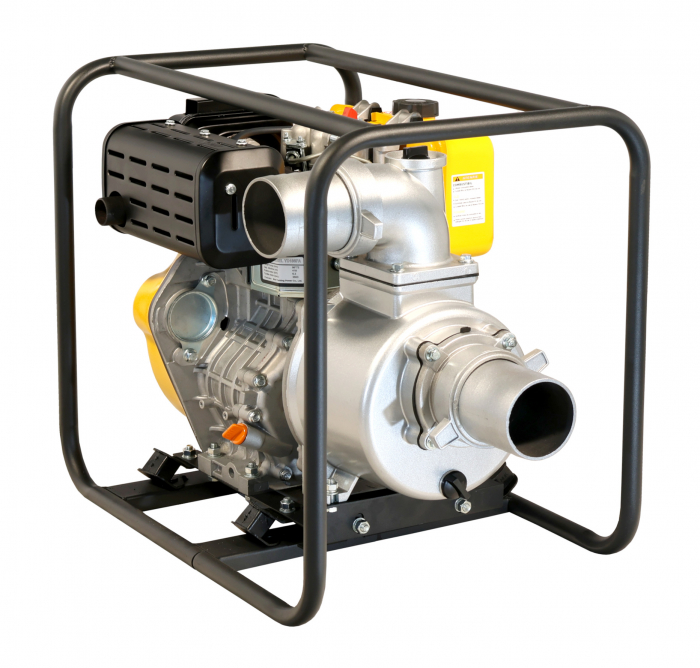 ProGARDEN PD40 motopompa 4"/100mm, diesel, apa curata, pornire la sfoara [3]