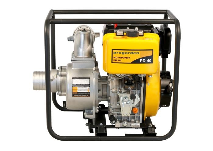 ProGARDEN PD40 motopompa 4"/100mm, diesel, apa curata, pornire la sfoara [1]