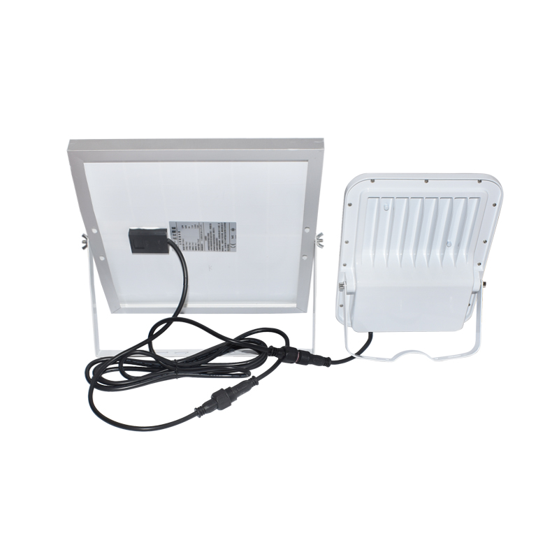 Proiector LED cu panou solar policristalin 12W, telecomanda si acumulator inclus Breckner Germany [6]