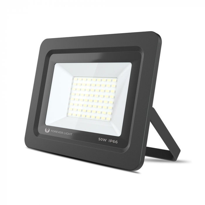 Proiector LED Forever Light PROXIM II 50W, 4000 lm, 72 Leduri, lumina alb neutru 4500K [2]