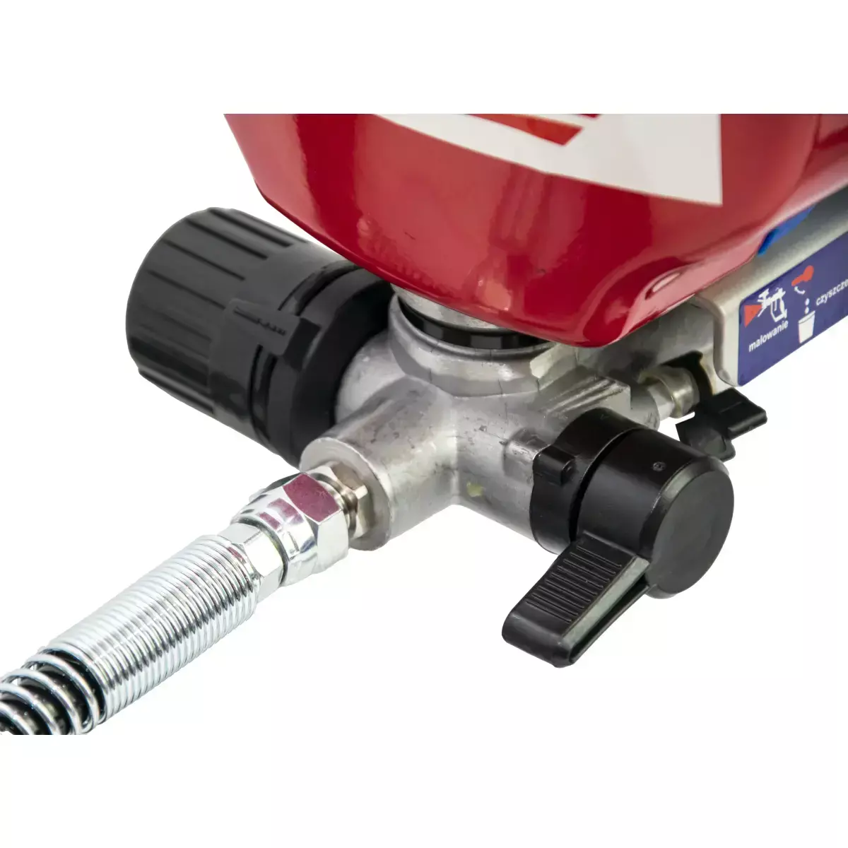 Pulverizator de vopsea fara aer, 650 W, 1L/min, furtun 7,5 m DEDRA DED7421 [9]